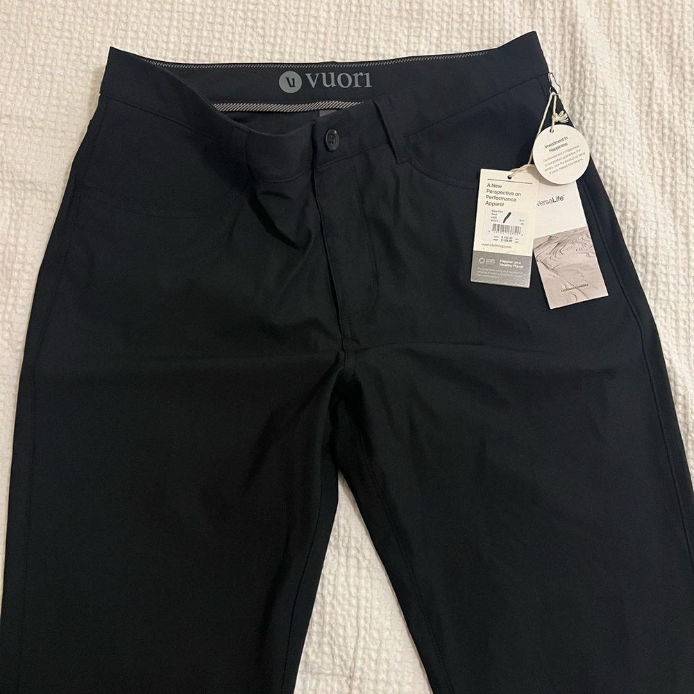 Vuori Mens Meta Pants Black